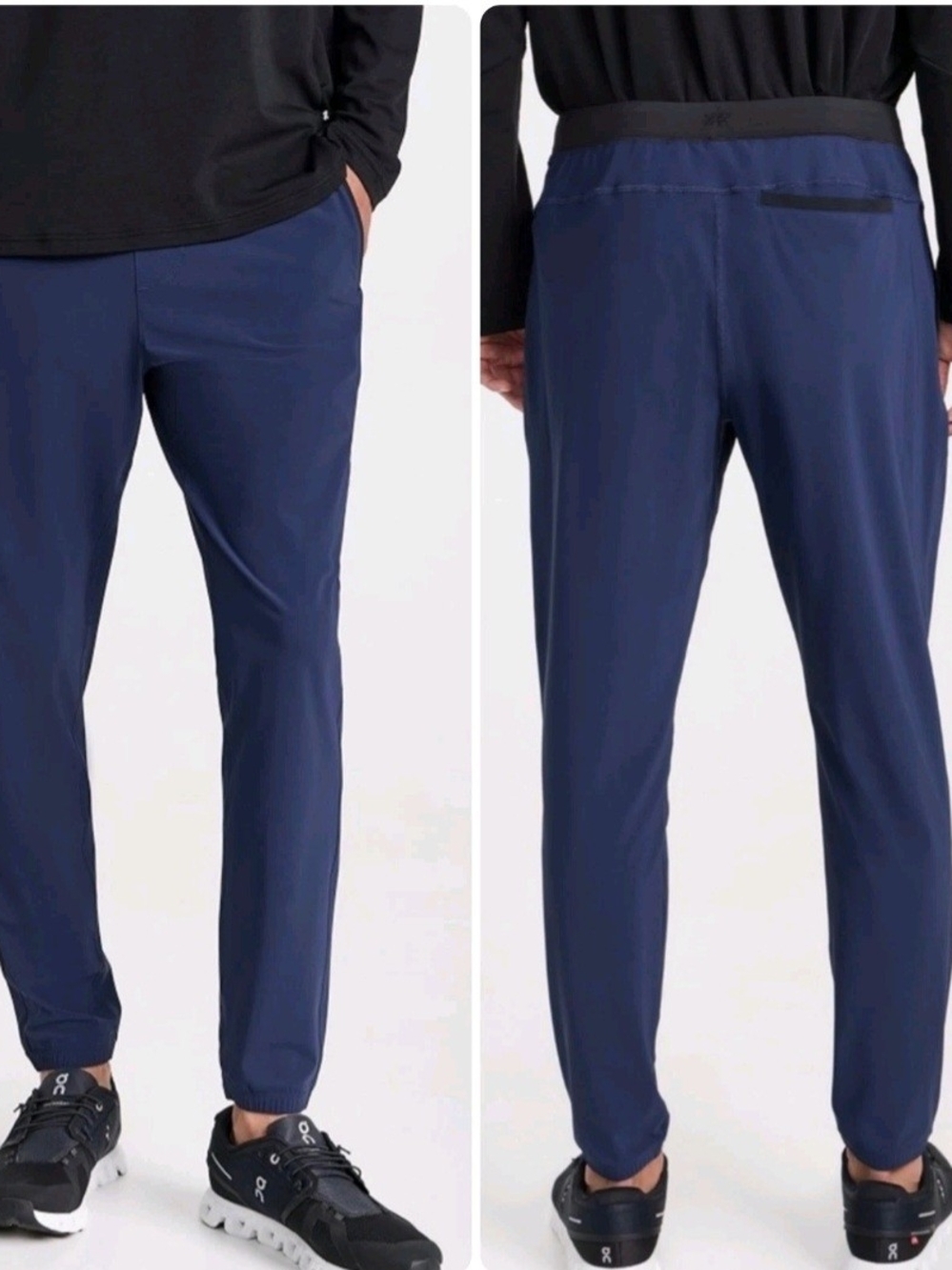 RHONE Navy Blue Athletic Jogger Pants